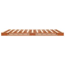 Berkfield Home Pallet Bed Wax Brown 140x200 cm Solid Wood Pine - thumbnail 5