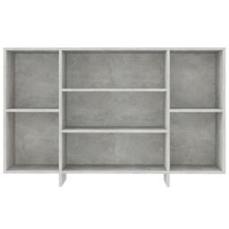 Berkfield Home Sideboard Concrete Grey 120x30x75 cm Engineered Wood - Size: 120 x 30 x 75 cm - thumbnail 5