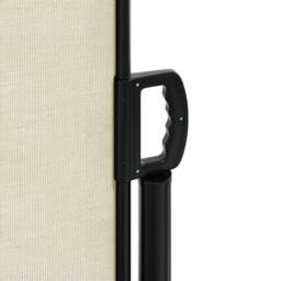 Berkfield Home Retractable Side Awning Cream 200x1000 cm - thumbnail 8