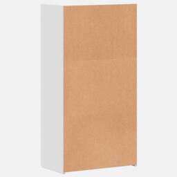 Berkfield Home File Cabinet White 60x32x115 cm Engineered Wood - Size: 60 x 32 x 115 cm - thumbnail 6
