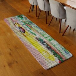 Benjamin Tate Design Champs Elysees Camero Runner Rug in Natural - Size: 67 cm x 230 cm - thumbnail 2