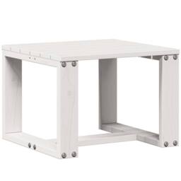 Berkfield Home 3 Piece Garden Lounge Set White Solid Wood Pine - thumbnail 8