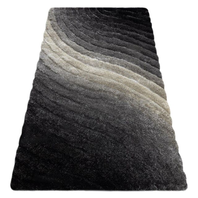 RugsX Flim Rug in Grey - Size: 120 cm x 160 cm - image 1