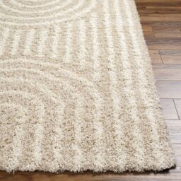 Livabliss Urban Shag-Modern Grey White Beige Brown Soft Plush Pile Living Bedroom Rug - Size: 130 cm x 190 cm - thumbnail 5