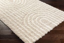 Livabliss Urban Shag-Modern Grey White Beige Brown Soft Plush Pile Living Bedroom Rug - Size: 130 cm x 190 cm - thumbnail 6