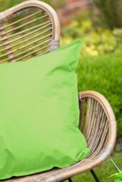 Snug City Waterproof Outdoor Garden Cushion Covers Patio Cushion Cover Cases Square Pack Of 4 in Light Green - Size: 60 cm x 60 cm - thumbnail 3