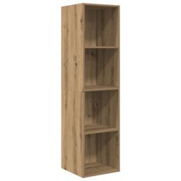 Berkfield Home 4 pcs Artisan oak 37 x 37 x 142.5 cm Engineered wood in Brown - thumbnail 6