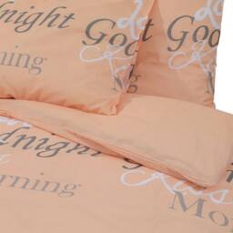 Berkfield Home Duvet Cover Set Pink 220x240 cm Cotton - thumbnail 5