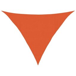 Berkfield Home Sunshade Sail 160 g/m¬≤ Orange 4x4x5.8 m HDPE - thumbnail 2