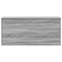 Berkfield Home Storage Box Grey Sonoma 100x42x46 cm Engineered Wood - Size: 100 x 42 x 46 cm - thumbnail 4
