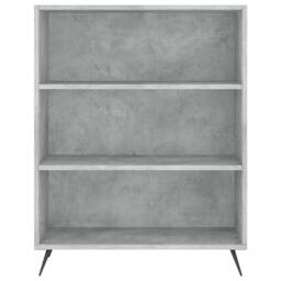 Berkfield Home Highboard Concrete Grey 69.5x34x180 cm Engineered Wood - thumbnail 8
