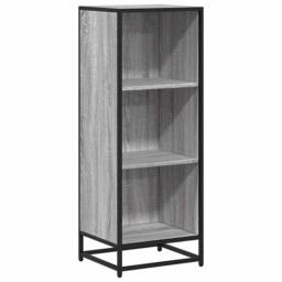 Berkfield Home Book Cabinet Grey Sonoma 40x35x107.5 cm Engineered Wood - thumbnail 1