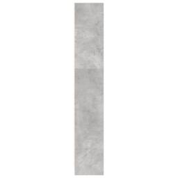 Berkfield Home Bookcase Concrete Grey 80x24x143 cm Engineered Wood - Size: 80 x 24 x 143 cm - thumbnail 5