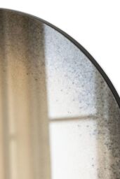 Yearn Mirrors Tribeca Arched Full Length Antiqued Mirror in Black - thumbnail 4