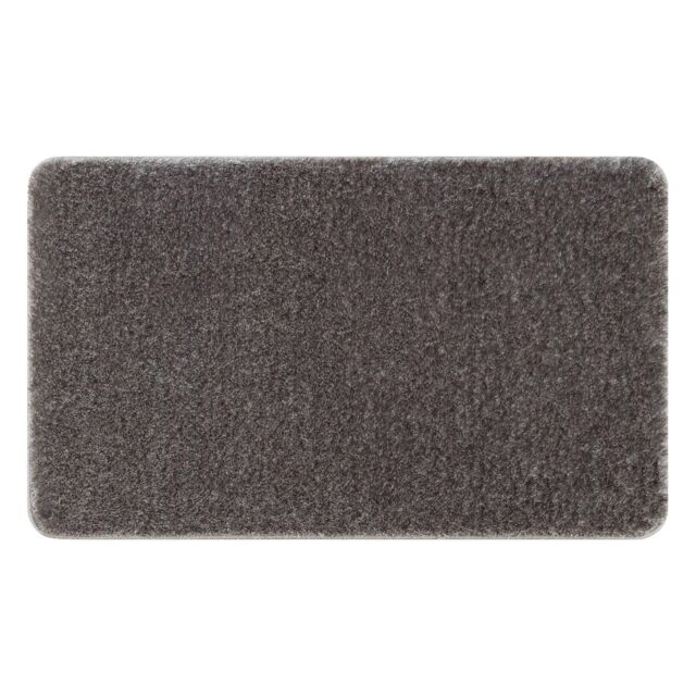 RugsX Dywaniki Łazienkowe Rug in Grey - Size: 50 cm x 80 cm - image 1