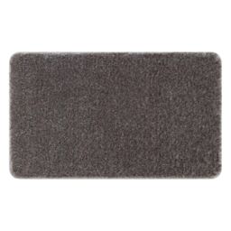 RugsX Dywaniki Łazienkowe Rug in Grey - Size: 50 cm x 80 cm - thumbnail 1