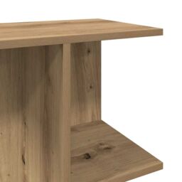 Berkfield Home Bedside Tables 2 pcs Artisan Oak 46.5x29x61 cm Engineered Wood in Brown - thumbnail 9
