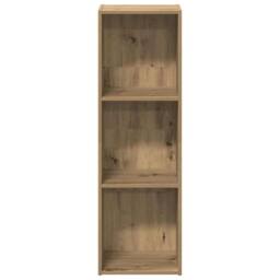 Berkfield Home Elegant Book Cabinet Artisan Oak 36x30x114 cm Engineered Wood in Brown - Size: 36 x 30 x 114 cm - thumbnail 5
