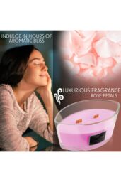 Deco Express Woodwick Candles - Rose Petals in Pink - thumbnail 3