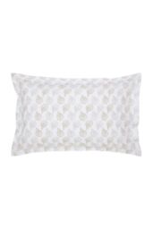 Murmur 'Georgia' Cotton Percale Duvet Cover Set in Green - Size: Double - thumbnail 3