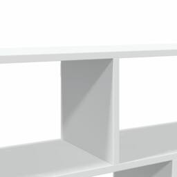 Berkfield Home Wall Shelf White 100x25x50 cm Engineered Wood - Size: 100 x 25 x 50 cm - thumbnail 8