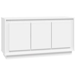 Berkfield Home Sideboard White 102x35x55 cm Engineered Wood - Size: 102 x 35 x 55 cm - thumbnail 2