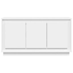 Berkfield Home Sideboard White 102x35x55 cm Engineered Wood - Size: 102 x 35 x 55 cm - thumbnail 5