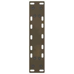 Berkfield Home Coffee Table Legs Natural Steel 2 pcs 38x(72-73) cm Steel in Grey - thumbnail 7