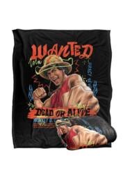 Netflix One Piece Wanted Dead Or Alive Scribbled Throw Blanket 152 X 127 Cm - thumbnail 2