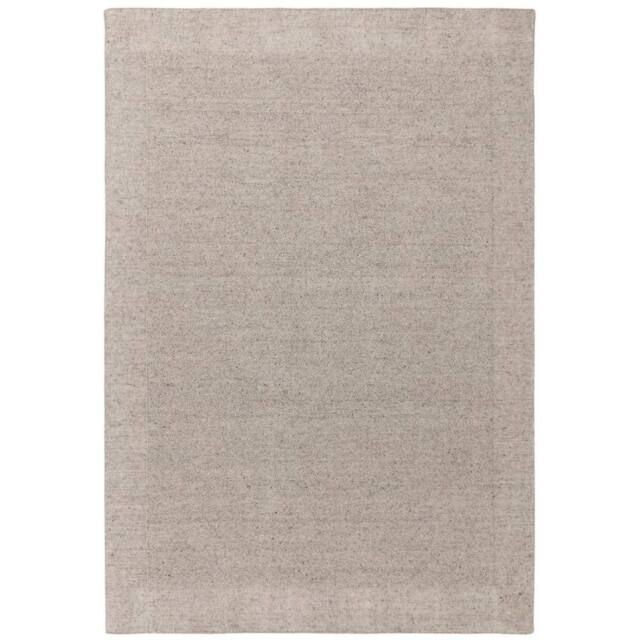 The Rug Shop UK Beige Modern Handmade Easy to clean Plain Plain Area Rug - Size: 160 cm x 230 cm