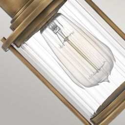 Netlighting Quoizel Riggs Wall Lamp Weathered Brass IP44 in Yellow - thumbnail 4