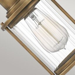 Netlighting Quoizel Riggs Wall Lamp Weathered Brass IP44 in Yellow - thumbnail 3