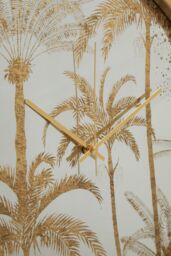 Orsina Celina Botanical Wall Clock in Gold - thumbnail 5