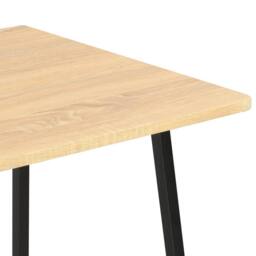 Berkfield Home Desk with Shelving Unit Black & Oak 102x50x117 cm - Size: 102 x 50 x 117 cm - thumbnail 6