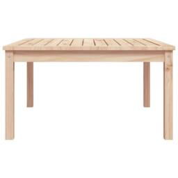 Berkfield Home Garden Table 82.5x82.5x45 cm Solid Wood Pine in Light Brown - thumbnail 5