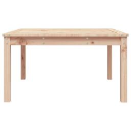 Berkfield Home Garden Table 82.5x82.5x45 cm Solid Wood Pine in Light Brown - thumbnail 6