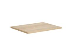 Vente-unique Bathroom Unit With Stone Countertop Basin - Oak Veneer - 60 Cm in Light Oak - thumbnail 8