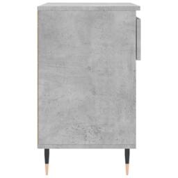 Berkfield Home Shoe Cabinet Concrete Grey 70x36x60 cm Engineered Wood - Size: 70 x 36 x 60 cm - thumbnail 7