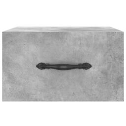 Berkfield Home Wall-mounted Bedside Cabinets 2 pcs Concrete Grey 35x35x20 cm - Size: 35 x 35 x 20 cm - thumbnail 6