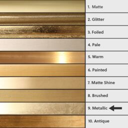 Melody Maison Antique Gold Arched Triple Vanity Mirror 60cm X 72cm in Metallic Gold - Size: 60 cm X 72 cm - thumbnail 3