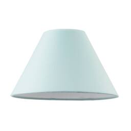 Happy Homewares 10 Inch Duck Egg Cotton Coolie Lampshade for Table Lamp or Pendant in Duck Egg Blue - Size: 10 inches