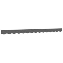 Berkfield Home Replacement Fabric for Awning Valance Anthracite Stripe 3.5 m in Black - thumbnail 2