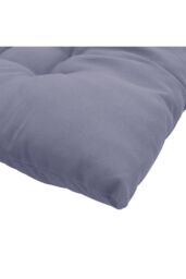 H&O Direct Chaise Lounge Cushion Pad Outdoor Garden Bench Chair Lounger Recliner Mattress in Grey - thumbnail 6