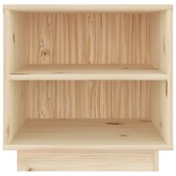 Berkfield Home Bedside Cabinets 2 pcs 40x34x40 cm Solid Wood Pine in Brown - Size: 40 x 34 x 40 cm - thumbnail 6