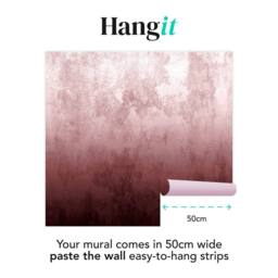 Superfresco Easy Ombre Pink Print To Order 3m x 2.8m Mural - thumbnail 3