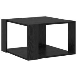 Berkfield Home Stunning Coffee Table Black Oak 51, 5x51, 5x30 cm Engineered Wood - thumbnail 7