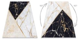 RugsX Miro Rug in Gold - Size: 120 cm x 170 cm - thumbnail 3
