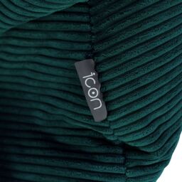 icon Kids Dalton Corduroy Bean Bag in Teal - thumbnail 3