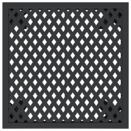 Berkfield Home Garden Table Anthracite 50x50x72 cm Steel in Black - Size: 50 x 50 x 72 cm - thumbnail 4