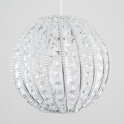 ValueLights Silver Ceiling Pendant Shade - thumbnail 3